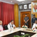 Education Minister briefs Governor on activities of Higher Education Department