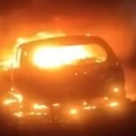 চলন্ত বাহনত অগ্নিদগ্ধ হৈ ৫জনৰ মৃত্যু