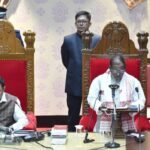 ষষ্ঠদশ বিধানসভাত ১ ঘণ্টা ১৫ মিনিট ভাষণ ৰাজ্যপাল লক্ষ্মণ প্ৰসাদ আচাৰ্যৰ