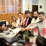 নগাঁও উপ-নিৰ্বাচনৰ বাবে দেৱাশিস শৰ্মাৰ মনোনয়ন দাখিল