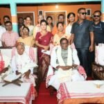 Governor honours 101 year old Govinda Dev Goswami for lifelong contribution to education and society